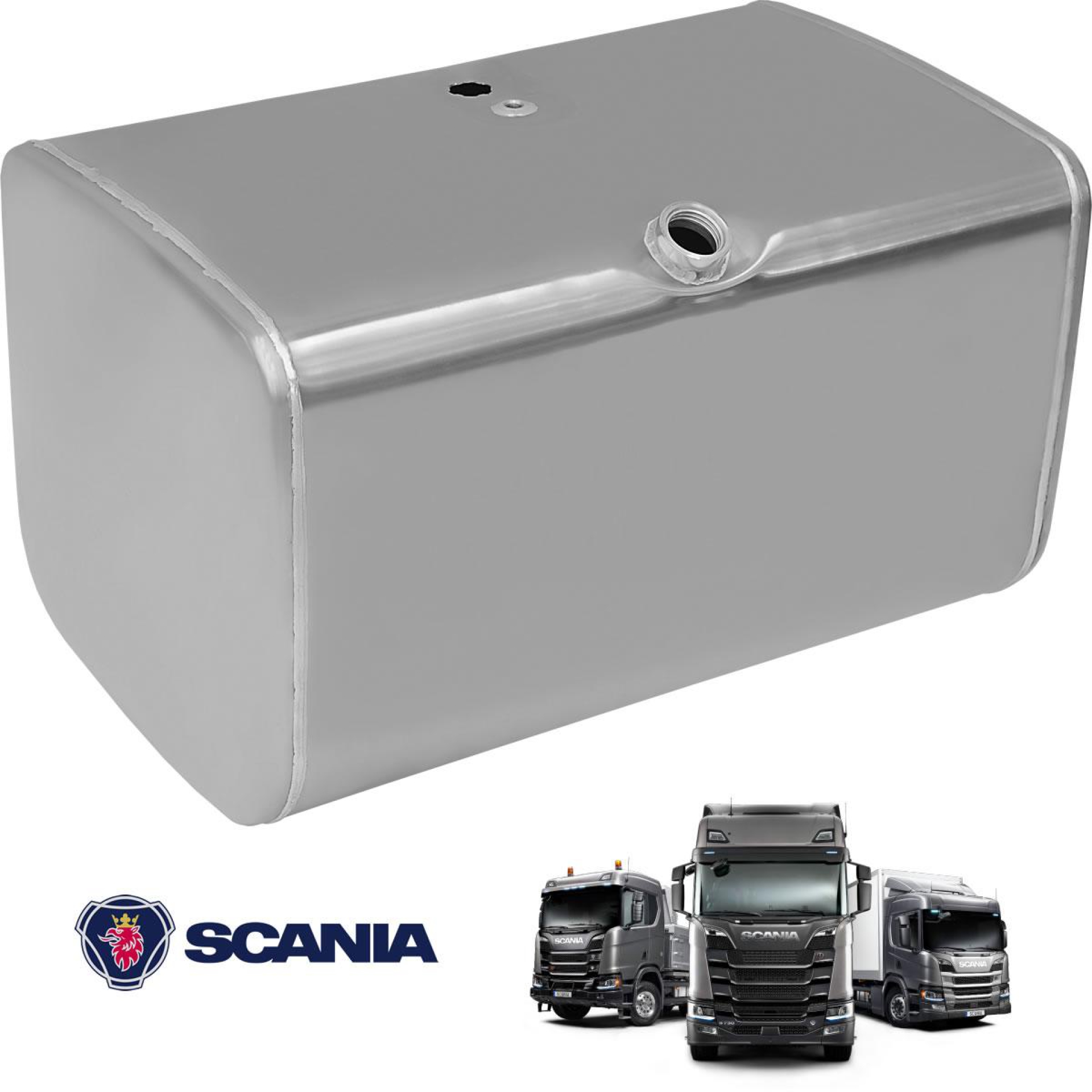 Tanque Óleo Diesel Caminhão Scania Série 6 400 Litros